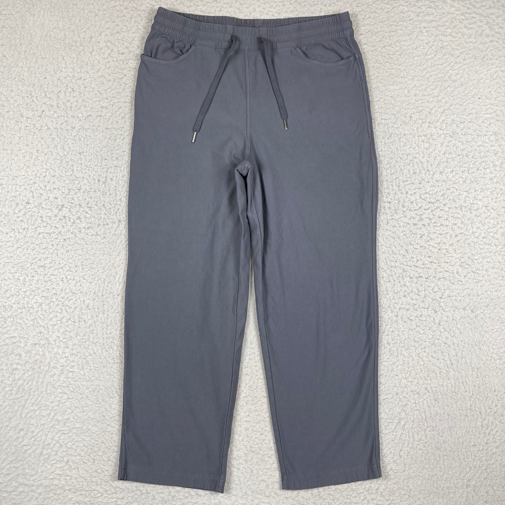Athleta Farallon‎ Pants Womens Medium Gray Commute Work Travel Casual 533741-00